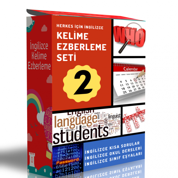 Herkes İçin İngilizce Kelime Ezberleme Modül Kitabı-2