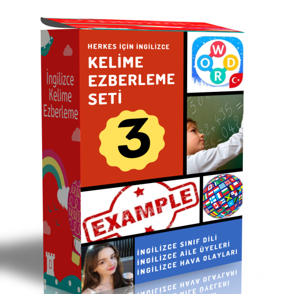 Herkes İçin İngilizce Kelime Ezberleme Modül Kitabı-3 ürün görseli 1