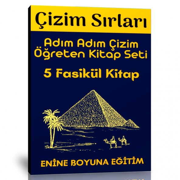 Adım Adım Çizim Öğreten Kitap Seti ürün görseli 1