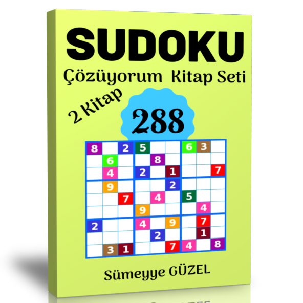 Sudoku Çözüyorum Kitap Seti (2 Kitap)
