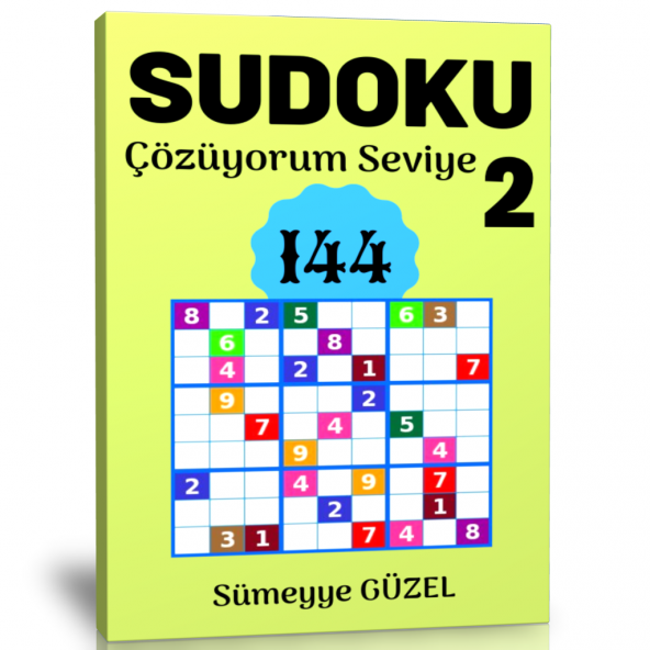 Sudoku Çözüyorum Seviye Kitabı-2