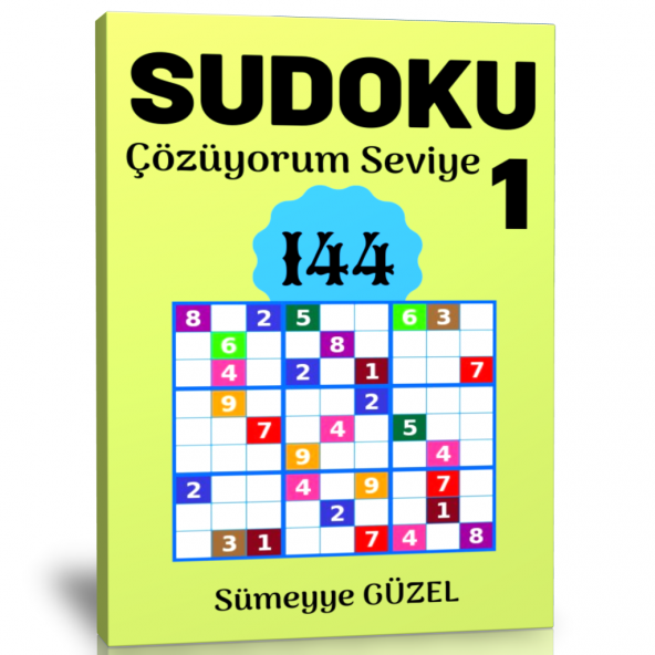 Sudoku Çözüyorum Seviye Kitabı-1