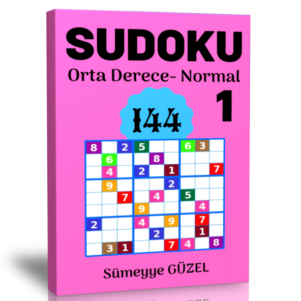 Orta Derece Sudoku Kitabı-1