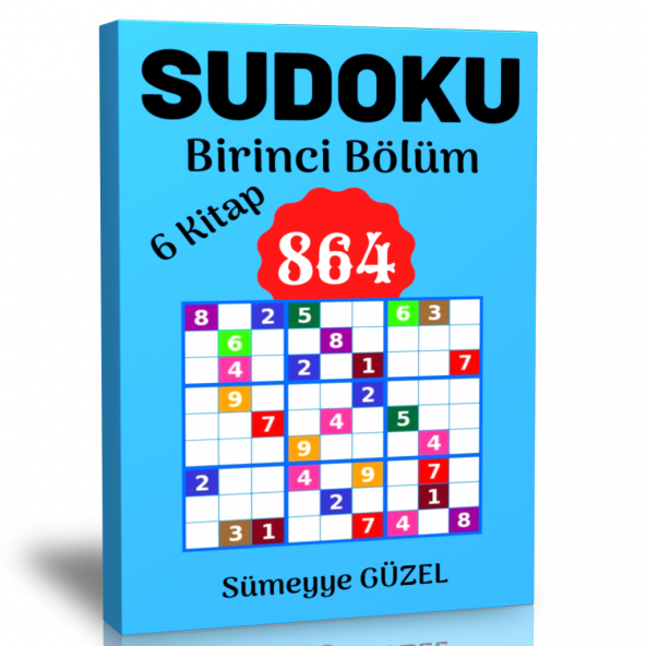 Sudoku Kitap Seti (6 Kitap) Birinci Bölüm