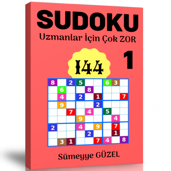 Uzmanlar İçin Çok Zor Sudoku Kitabı-1 ürün görseli 1
