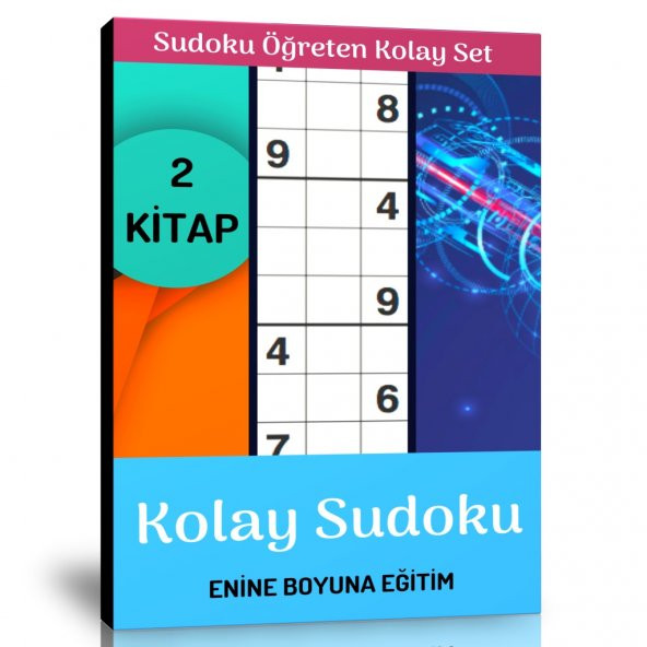 Sudoku Kolay Eğitim Kitap Seti ürün görseli 1