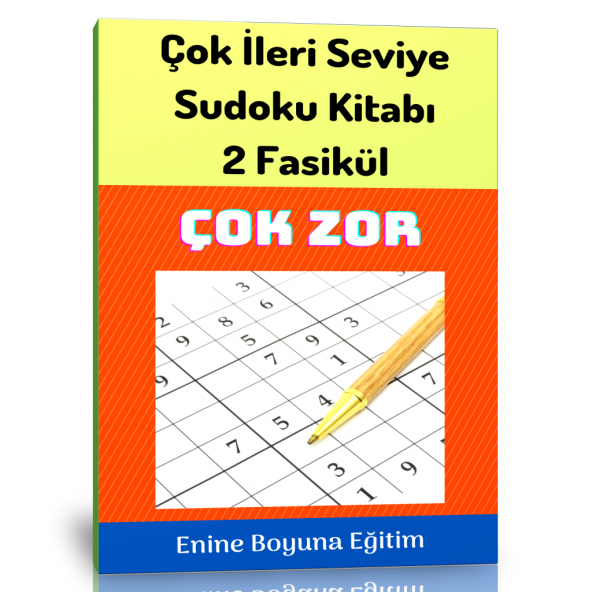 Sudoku Zor Bulmaca Kitap Seti