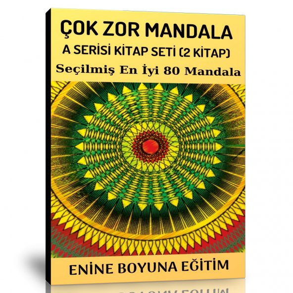 A Serisi - Çok Zor Mandala Kitap Seti (2 Kitap)