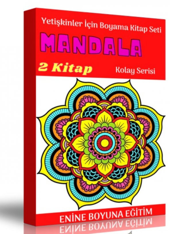 Yetişkinler İçin Başlangıç (Kolay) Boyama Kitap Seti (2 Kitap)