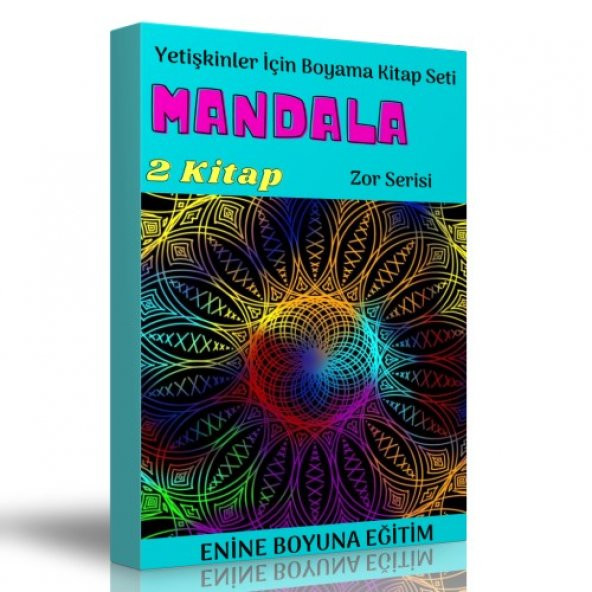 Yetişkinler İçin Boyama Kitap Seti (Zor Seviye) ürün görseli 1