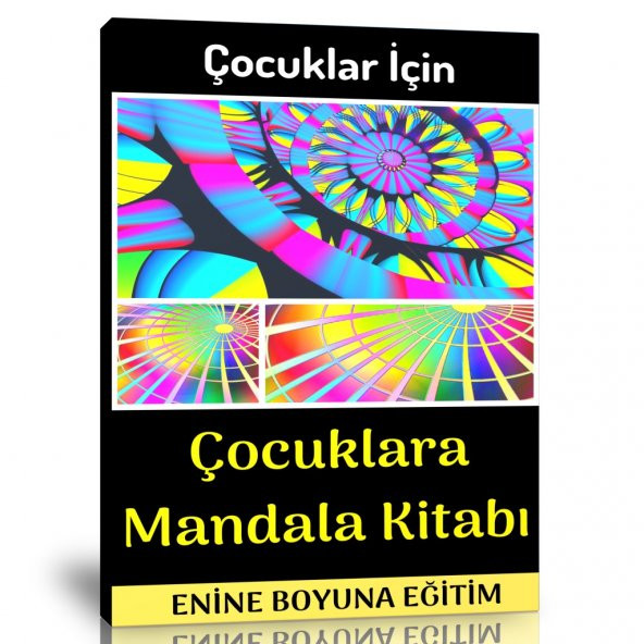 Çocuklar İçin Mandala Boyama Kitabı ürün görseli 1