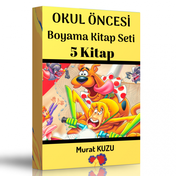 Okul Öncesi Boyama Kitap Seti (5 Kitap) ürün görseli 1