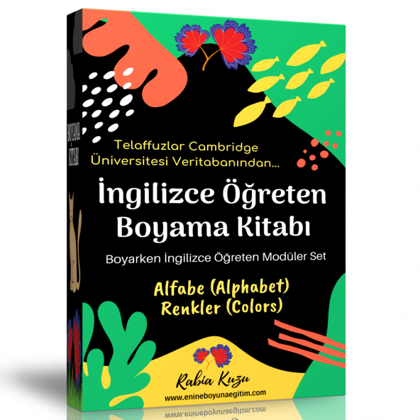 İngilizce Öğreten Boyama Kitabı (Alfabe ve Renkler) ürün görseli 1