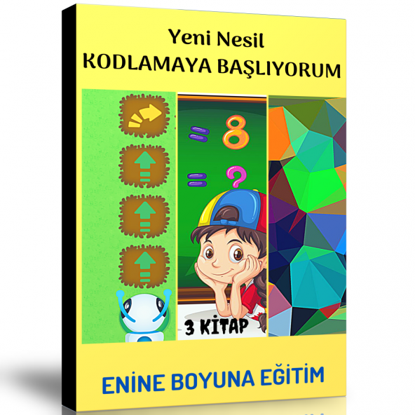 Çocuklar İçin Kodlama Eğitim Seti (3 Kitap)