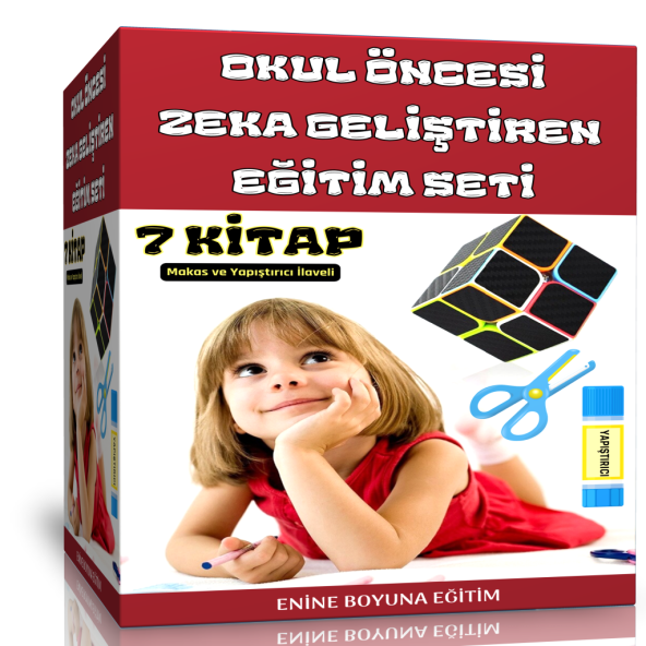 Okul Öncesi Zeka Geliştiren Eğitim Seti (8 Fasikül Kitap)