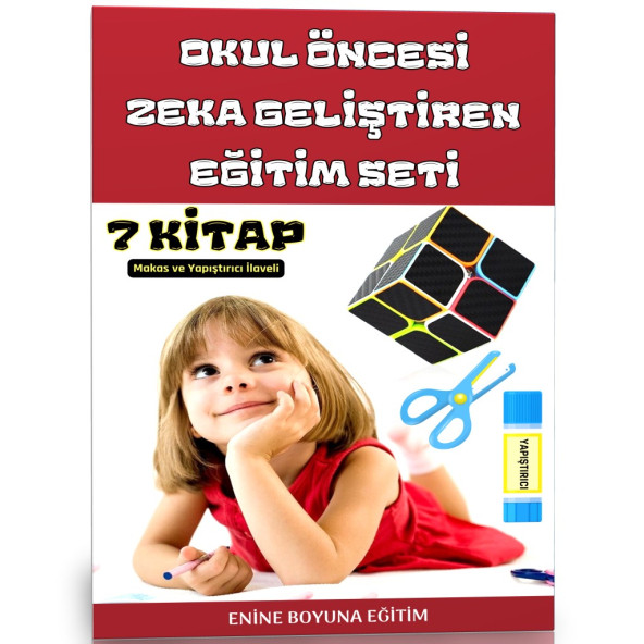 Okul Öncesi Zeka Geliştiren Eğitim Seti (8 Fasikül Kitap) - 2