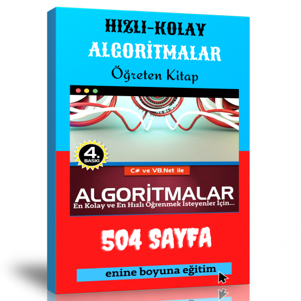 Hızlı Kolay Algoritmalar Öğreten Kitap