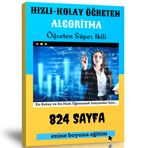 Hızlı Kolay Algoritma Öğreten Eğitim Seti