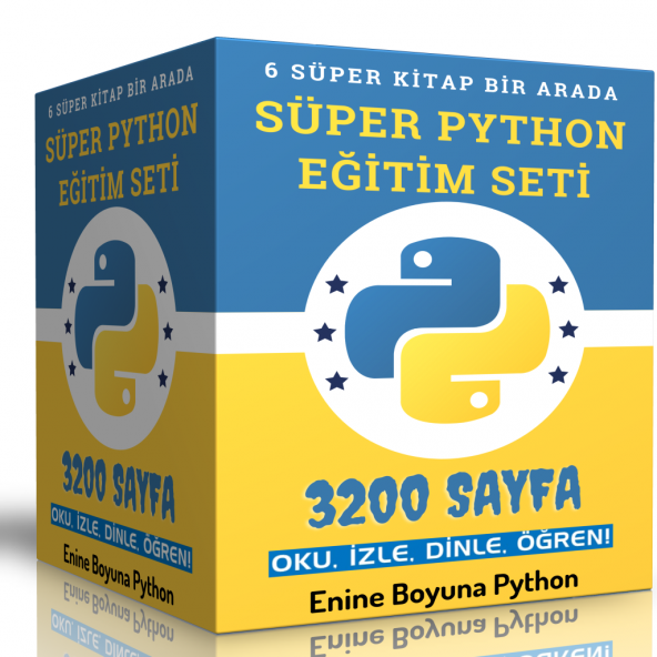 Süper Python Eğitim Seti (6 Süper Kitap)