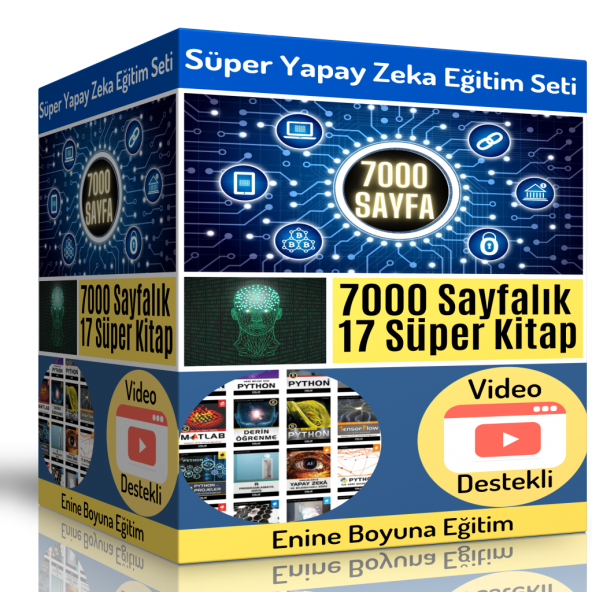 Süper Yapay Zeka Eğitim Seti (17 Kitap)