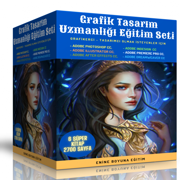 Grafik Tasarım Uzmanlık Eğitim Seti (6 Kitap)