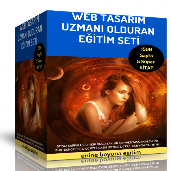 Web Tasarım Uzmanı Olduran Eğitim Seti 5 Süper Kitap