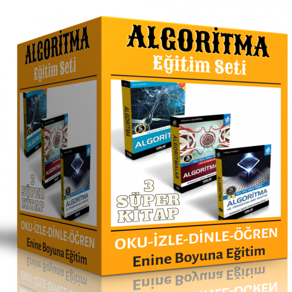 Algoritma Eğitim Seti (3 Süper Kitap)