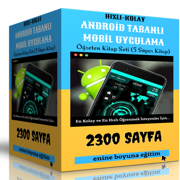 Hızlı Kolay Android Tabanlı Mobil Uygulama Seti