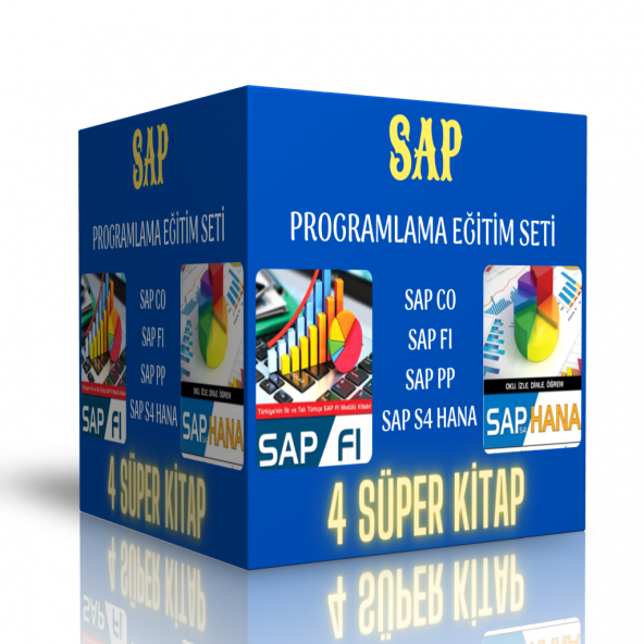 Enine Boyuna SAP Programlama Eğitim Seti 4 Süper Kitap