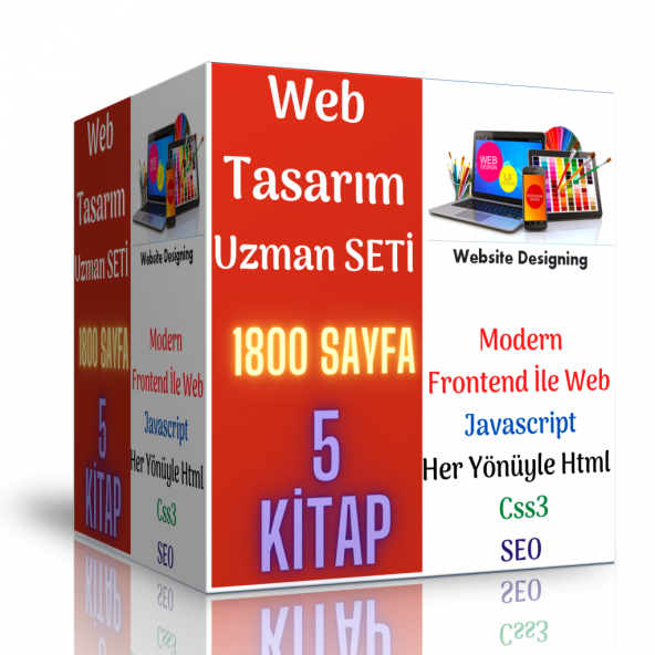 Web Tasarım Uzman Seti (Modern Web Tasarım Seti 5 Kitap)