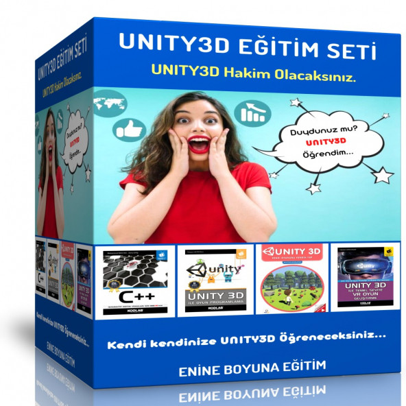 UNITY3D EĞİTİM SETİ- 4 Kitap