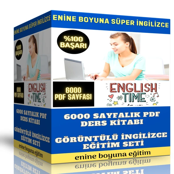 Enine Boyuna Süper İngilizce (6000 Sayfalık PDF Ders Notları + Görüntülü Dersler)