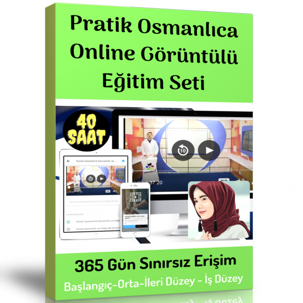 Osmanlıca Online Görüntülü Eğitim Seti