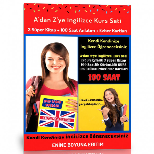 Adan Zye İngilizce Kurs Seti - 2