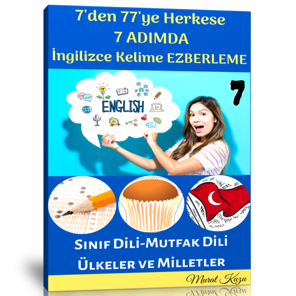 7 Adımda İngilizce Kelime Ezberleme Kitabı-7
