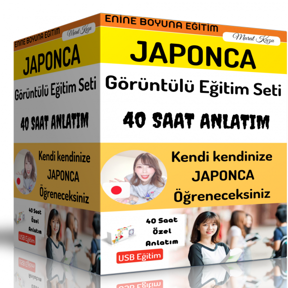 Japonca Görüntülü Eğitim Seti