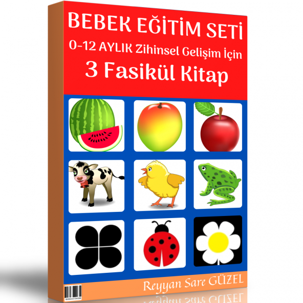 Bebek Eğitim Seti (0-12 Aylık Zihinsel Gelişim Seti)
