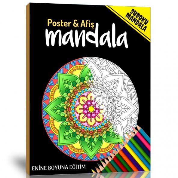 Mandala Boyama Resim Kağıtları - 1