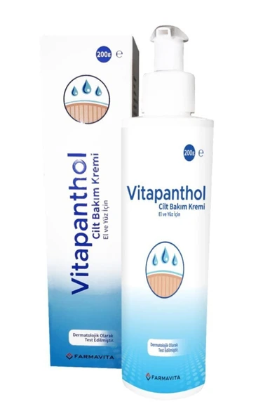 Vitapanthol Cilt Bakım Kremi 200 Gr 8682304243219