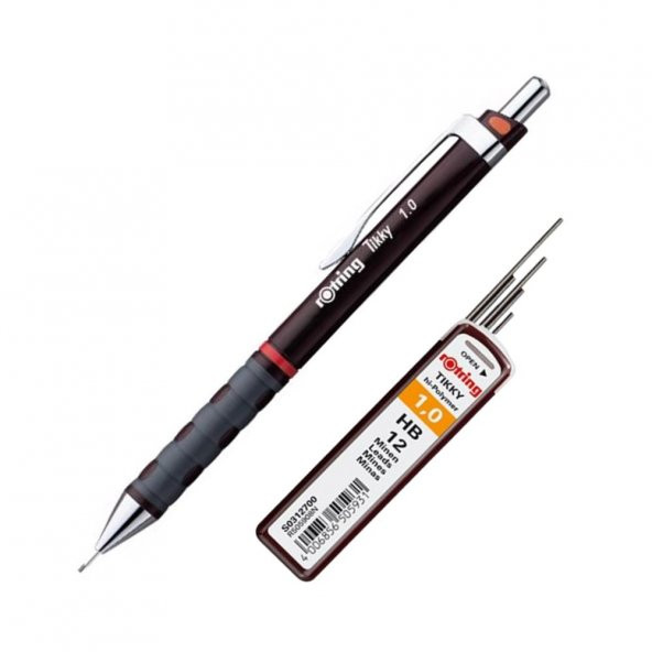 0.9 / 1.0 Mm Kahverengi Tikky Uçlu Kalem ve Uçu 1 Adet Rotring Kahverengi Versatil Kalem 1,0 Mm ve Ucu 1 Adet
