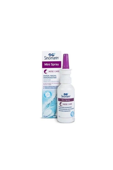SİNOMARİN Mini Çocuk Deniz Suyu Burun Spreyi 50ml 5206892100292 - 1