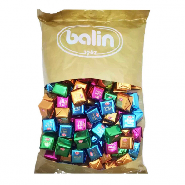 Balin Gala Fındıklı Sütlü Karışık Çikolata 1 Kg