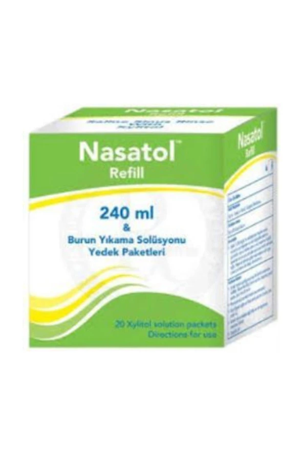 Nasatol Refill Burun Yıkama Solüsyonu Yedek Paketl