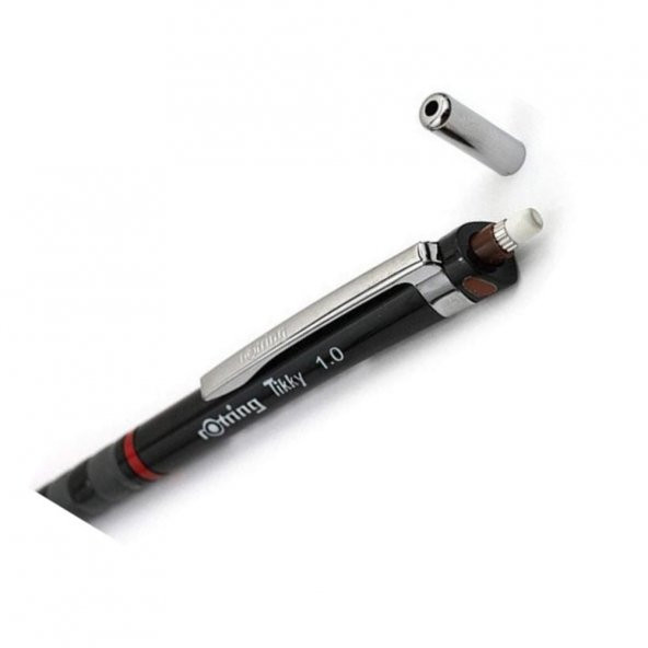 0.9 / 1.0 Mm Siyah Tikky Uçlu Kalem ve Uçu 1 Adet Rotring Siyah Versatil Kalem 1,0 Mm ve Ucu 1 Adet - 4