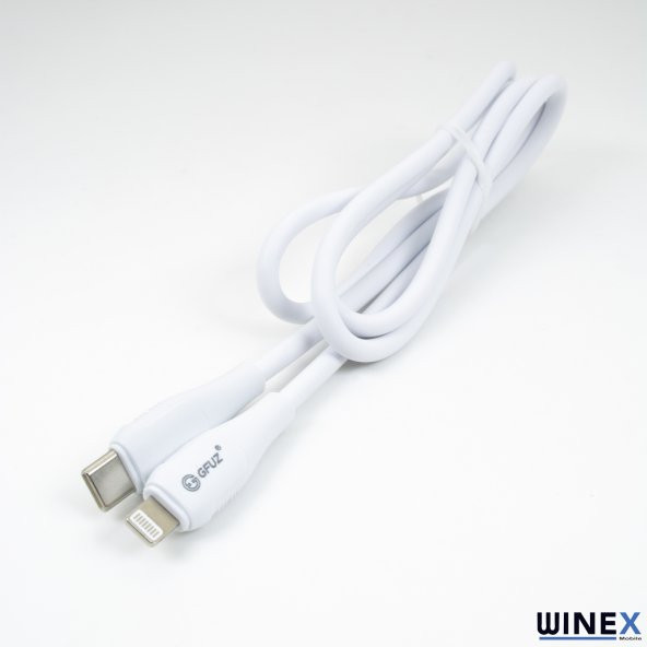 Winex CA119 3A PD20 Type-C to Lightning Data ve Hızlı Şarj Kablosu Beyaz - 2