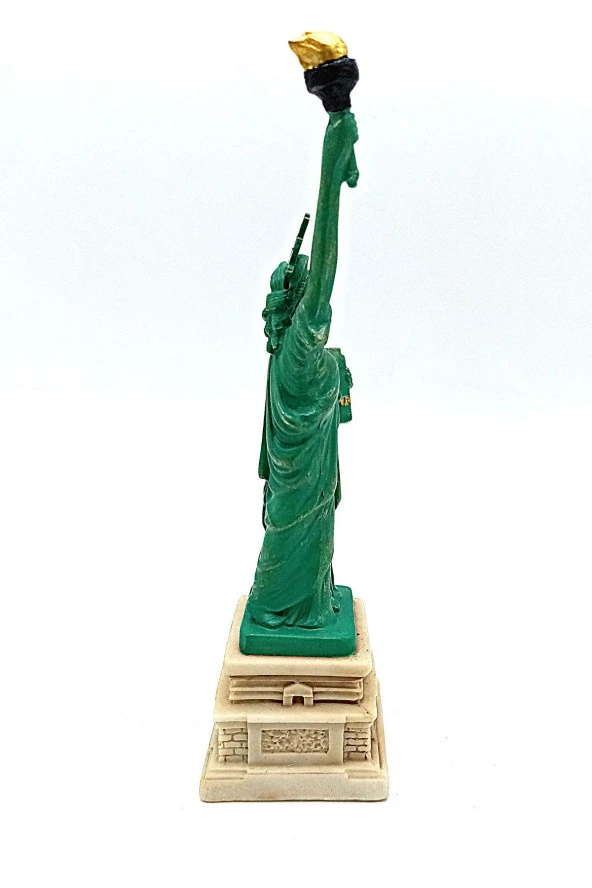 ABD New York Özgürlük Heykeli Reçine 18 cm - Resim 12