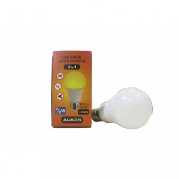 Aukes 9 Watt Sinek Kovucu Led Ampul 2+1 - 2
