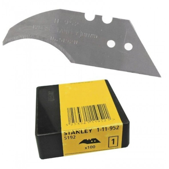 Stanley 1-11-952 Konkav Maket Bıçağı Yedeği 100'lü