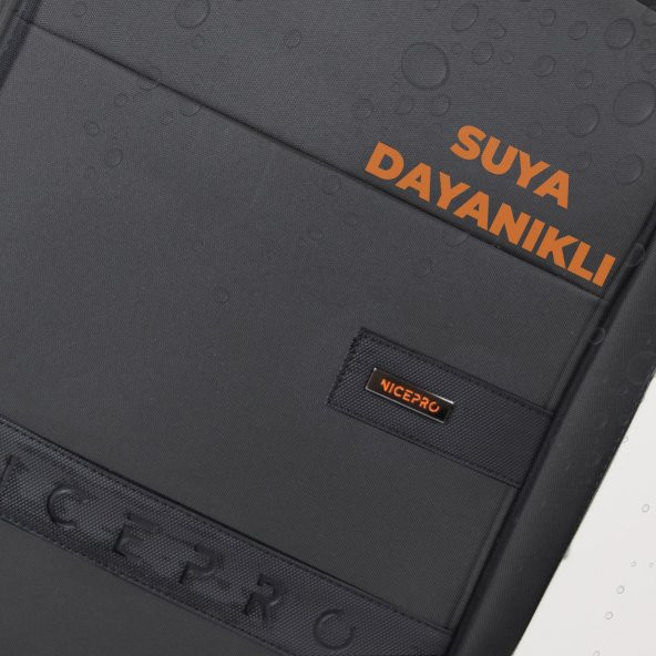 NPO Prestige 16" Smart Notebook Sırt Çantası-Siyah - 8