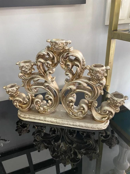 5 Li Şamdan (polyester) - 5